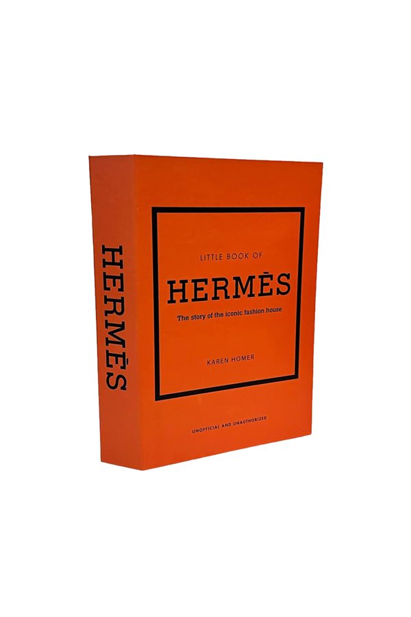 Dekoratif Kitap Kutu - Hermes Turuncu No 2