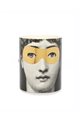 Gold Glasses Face Candle