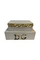 Decorative DG Pattern Cream 2-Pack Velvet Box