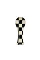 Checkered Black 24cm Spoon Holder