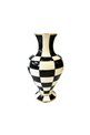 Checkered Black 28cm Classic Vase