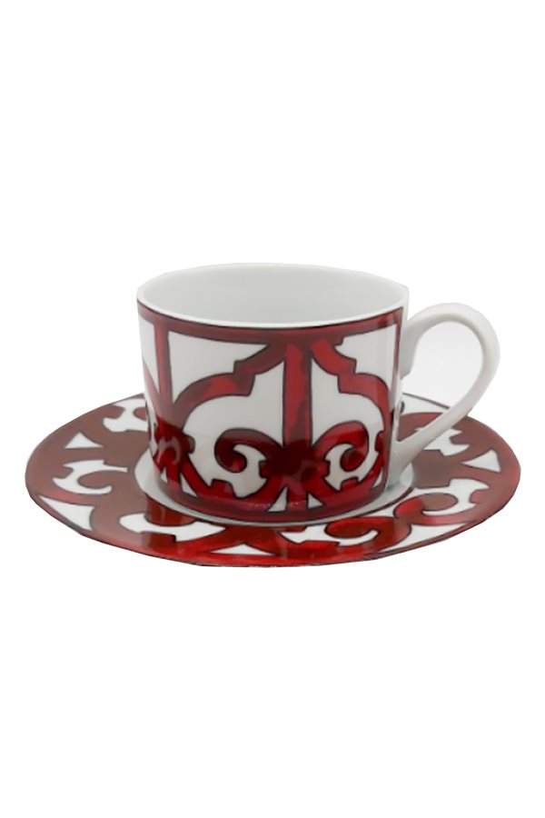 Balcon Pattern Single Tea Cup Set