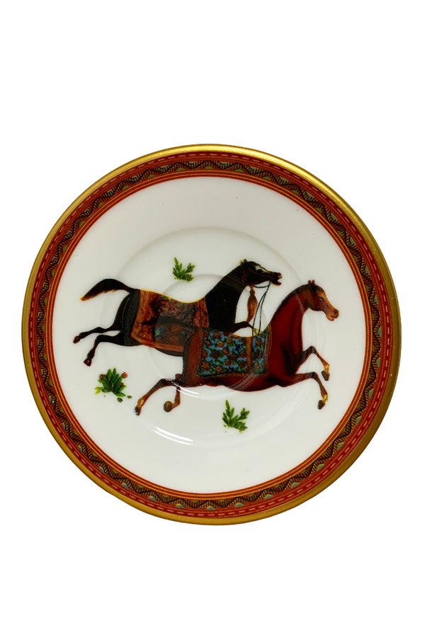 2-Cup Coffee Cup With Horse Pattern