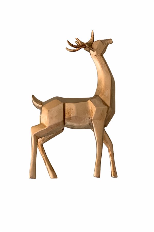 Cubic Gold Deer Trinket
