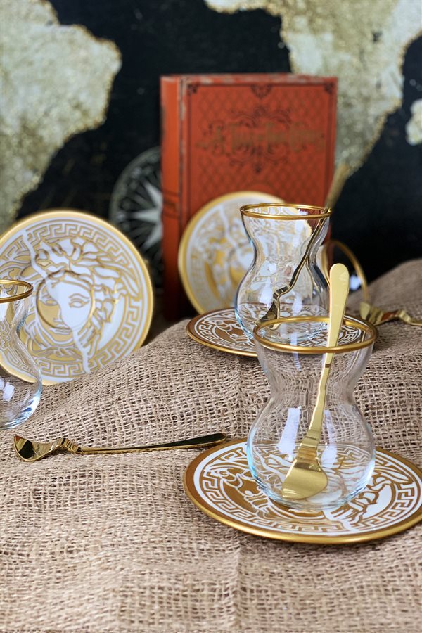 Medusa Series Gold Tea Set