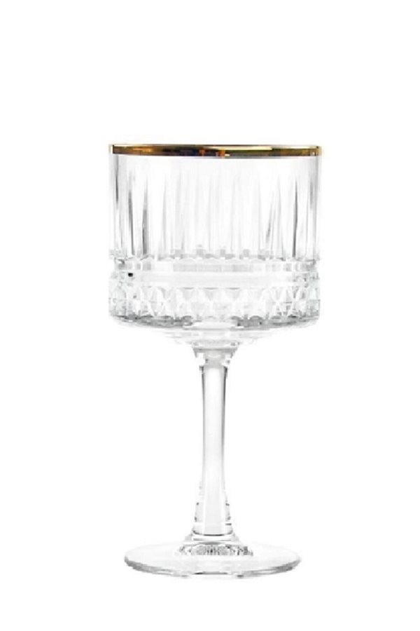 Elysia Series 4 Gold Cocktail & Presentation Glasses