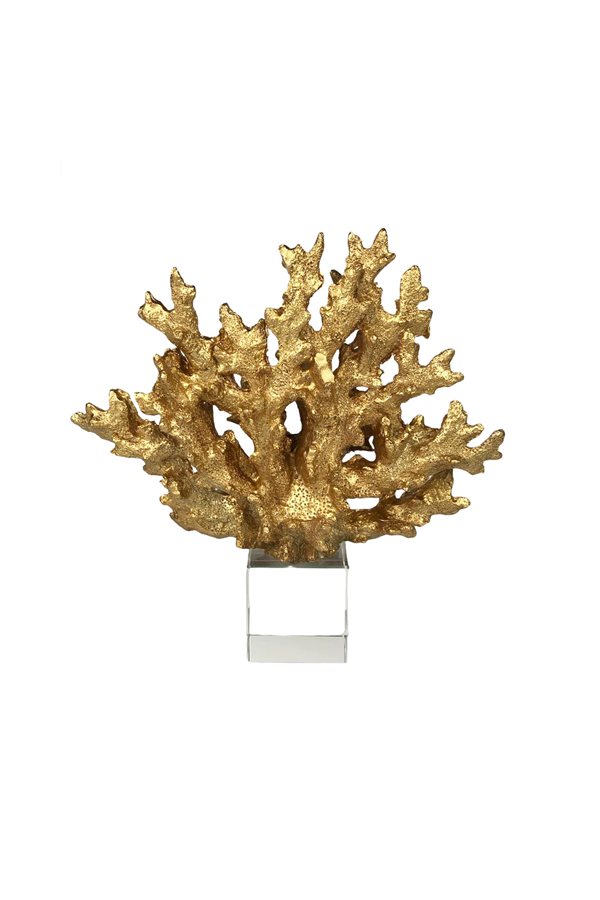 Crystal Base Coral Gold