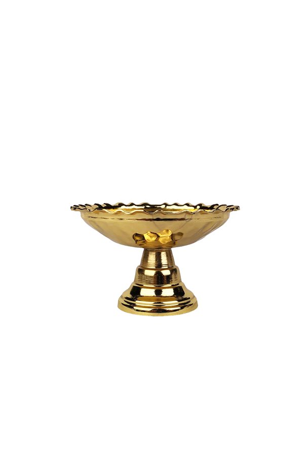 Curly Single Gold Turkish Delight Holder