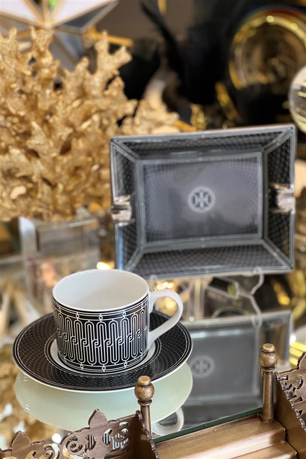 Art Deco Series Single Tea Cup Set