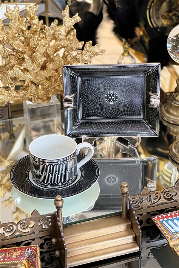 Art Deco Series Set of 6 Tea Cups