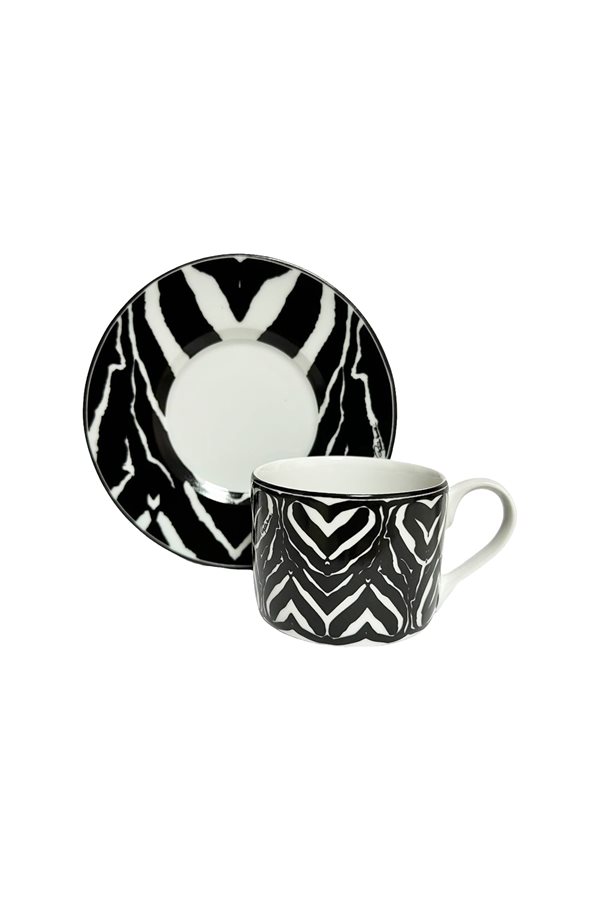 RC Zebra Series Set of 6 Teacups