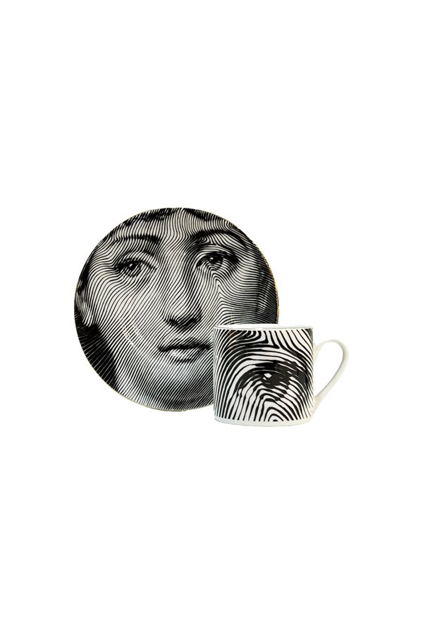 Face Themed Single Coffee Cup Set