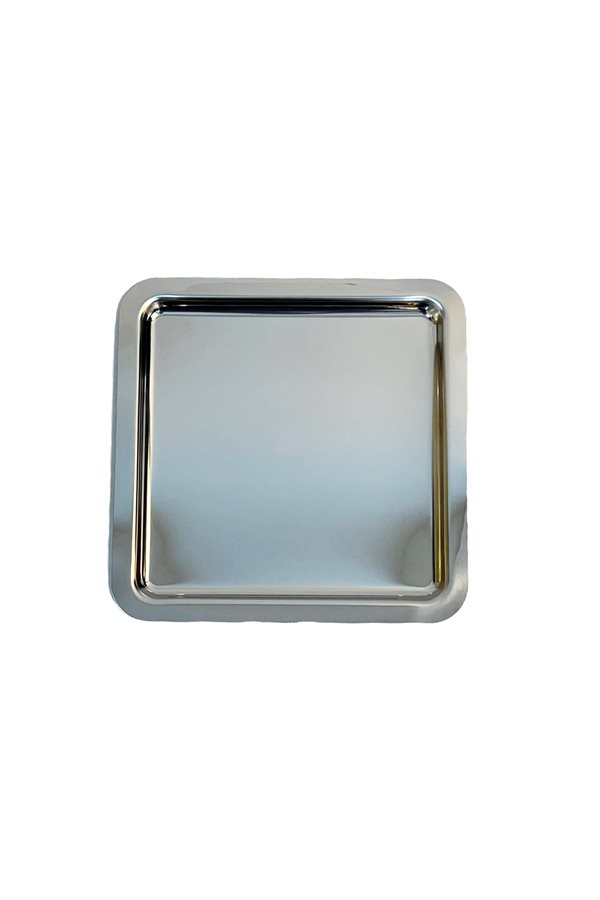 Square Silver Serving Tray