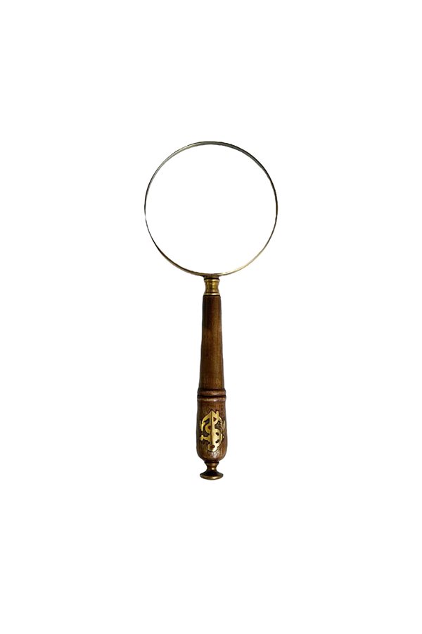 Brass Anchor Crest Magnifier