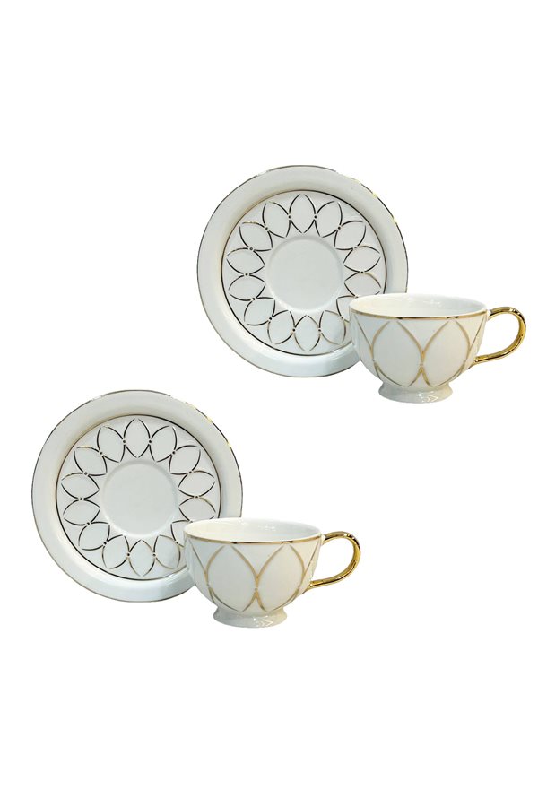 Chubby White Set of 2 Cups