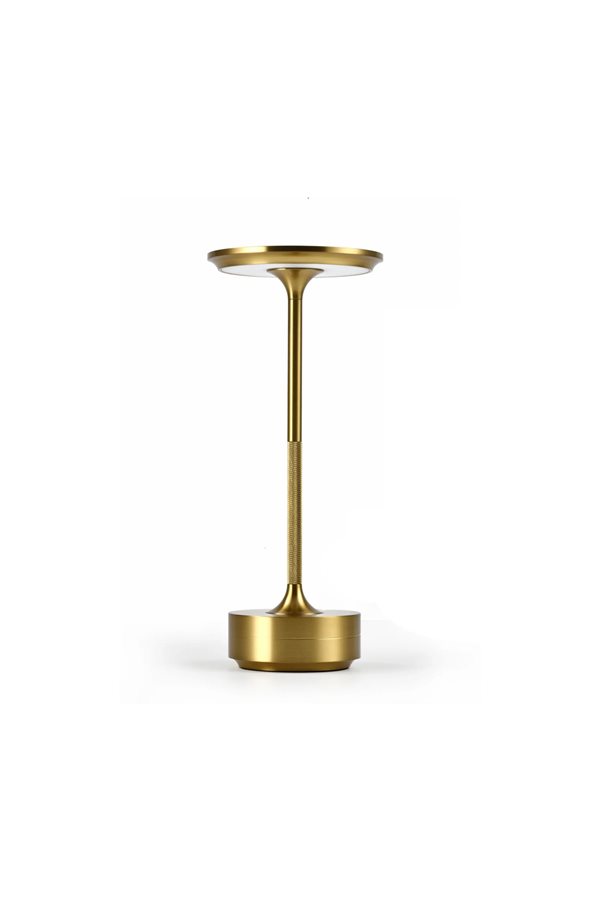 LuxeBar Gold Touch Led Rechargeable Desk Lamp