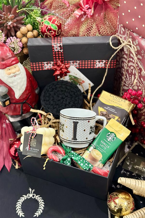Monogram Letter Mug Gift Box - Letter I