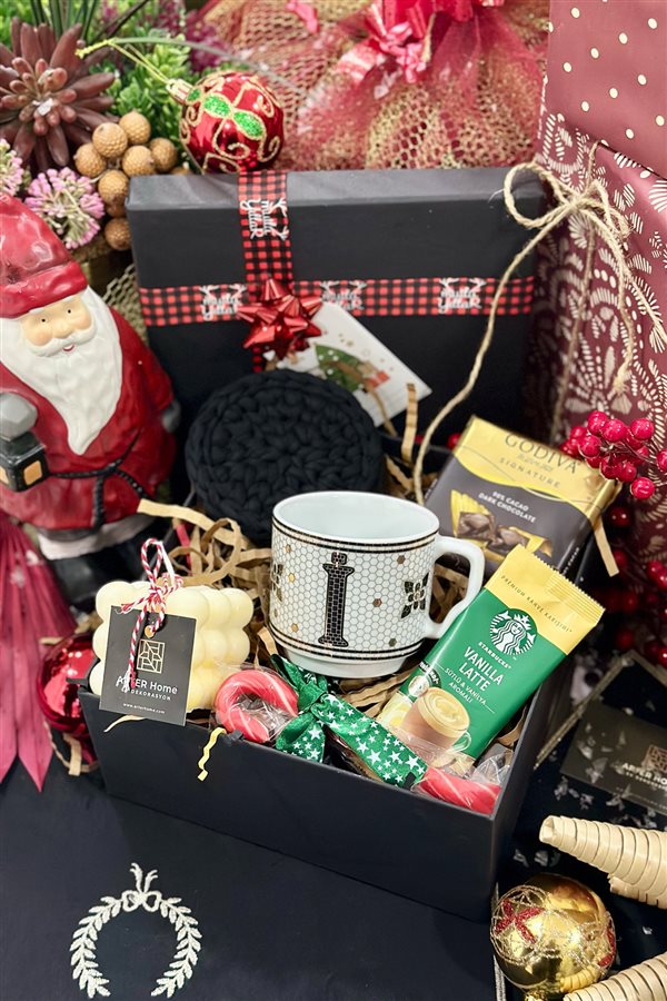 Monogram Letter Mug Gift Box - Letter İ