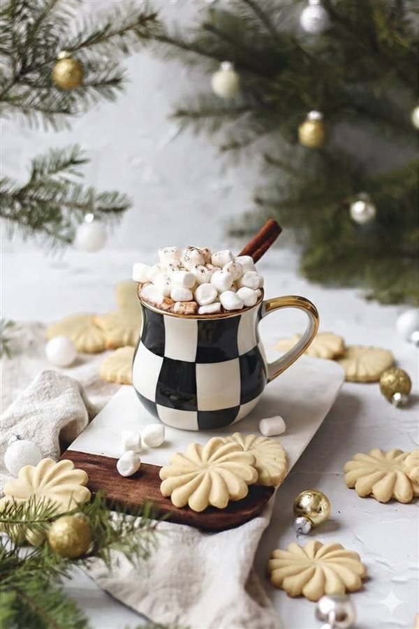 Damalı Siyah Tombul Kupa