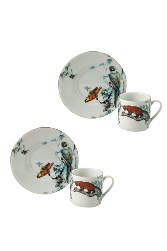 Jungle Serisi 2'li Fincan Takımı