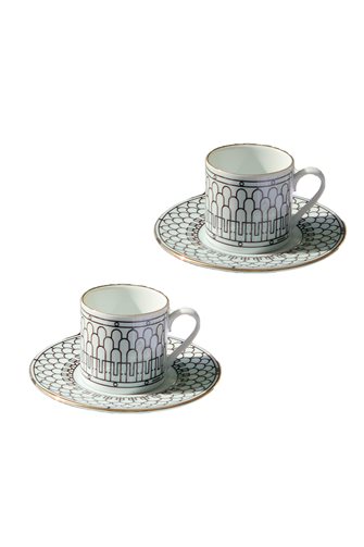 Art Deco Set of 2 Cups