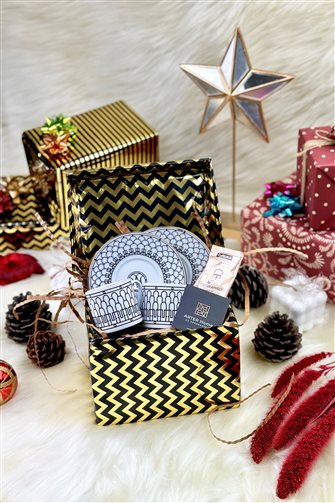 Art Deco Series Gift Packed Set of 2 Cups