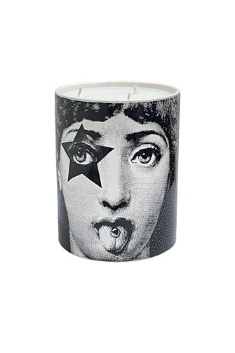 Star Eyed Face Candle