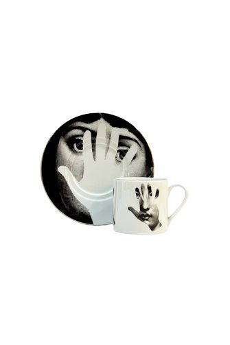 Face Themed Single Coffee Cup Set