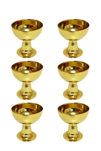 Ball 6 Gold Egg Cup & Turkish Delight Holder