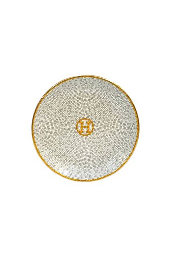 Mosaic Pattern Orange 6-Set Cake Plate