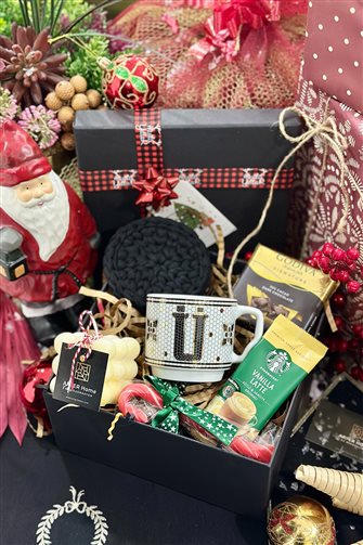 Monogram Letter Mug Gift Box - Letter Ü