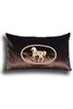 Cream Horse Patterned Cushion