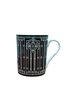 Art Deco Series Black Mug