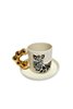 Zebra Figured Single Coffee Cup Set