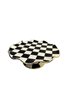 Checkered Black Big Size Cake Stand