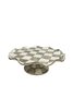 Checkered Gray Big Size Cake Stand