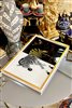 Levi White Zebra Pattern Decorative Tray
