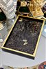 Levi Black Butterfly Pattern Decorative Tray