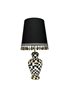Checkered Black Lampshade