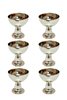 Ball 6 Silver Egg Cup & Turkish Delight Holder