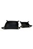 Decorative LV Pattern Black 2 pcs Basket