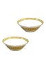 Mosaic Pattern Orange 2 Pieces Bowl Set