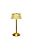 LuxeCrystal Gold Touch Led Rechargeable Desk Lamp