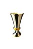 Damalı Siyah 25cm Demet Vazo